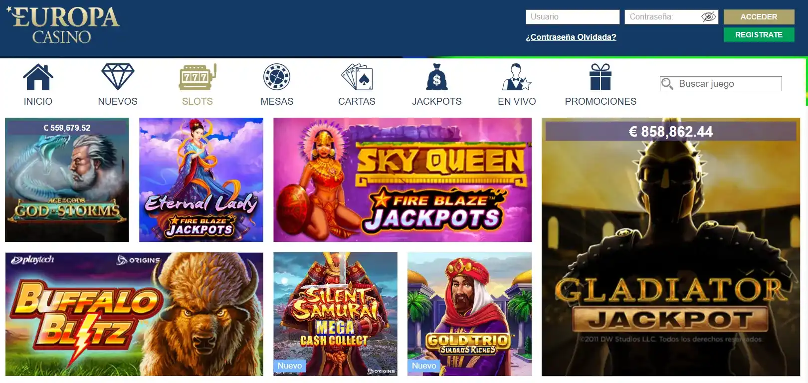 paraguay casinos online europacasino
